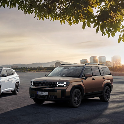 Drużyna SUV-ów Hyundai.